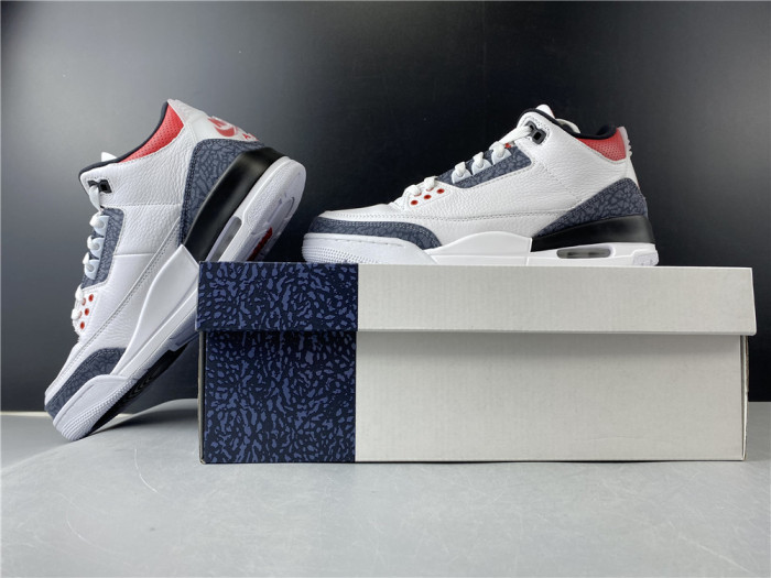 Jordan 3 Retro SE Fire Red Denim (2020) CZ6431-100
