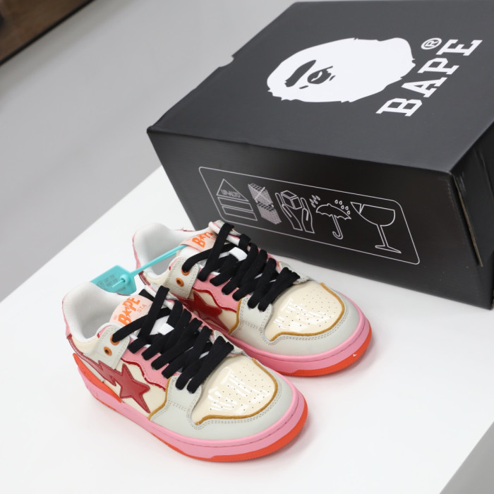A Bathing Ape SK8 Sta Orange BA1I30-191-003