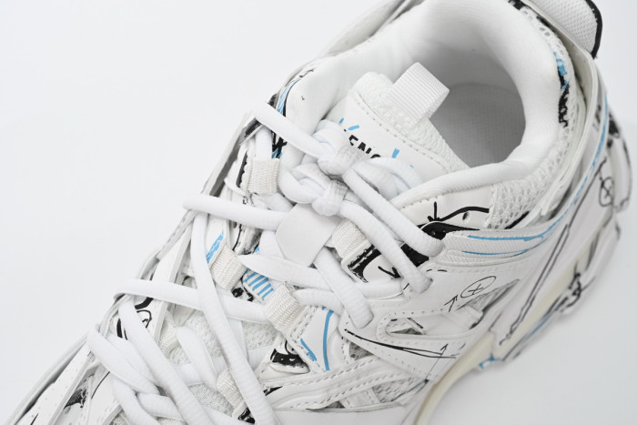 Ba*len*cia*ga tess s.black graffiti art 542436 w3sra 9014