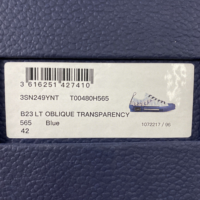 B23 OBLIQUE LOW TOP SNEAKERS T00480H098