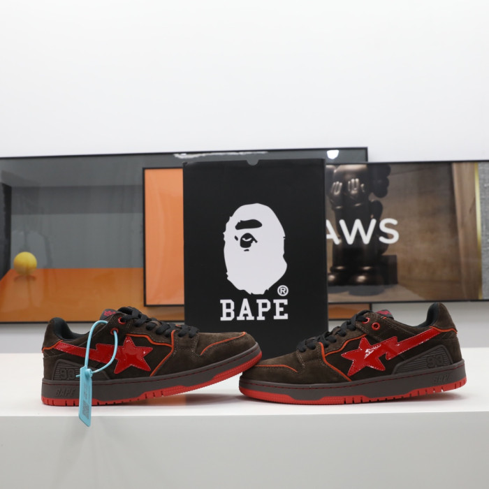 A Bathing Ape SK8 Sta Brown BA011