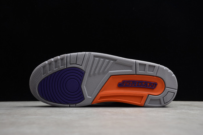 Jordan 3 Retro Black Court Purple CT8532-050