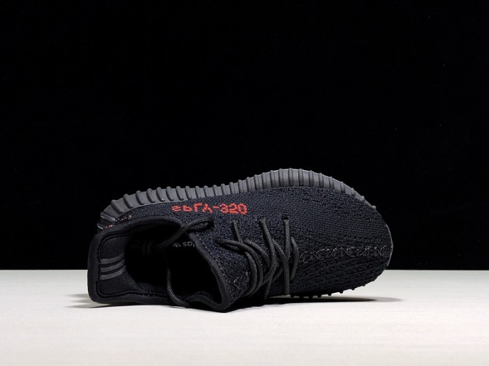 ad*s kids Y**zy boost 350 v2 black red (infant) bb6372(kids)