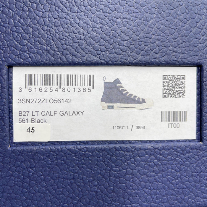 B23 OBLIQUE HIGH TOP SNEAKERS T00480H075