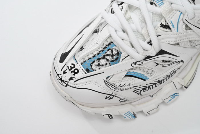 Ba*len*cia*ga tess s.black graffiti art 542436 w3sra 9014