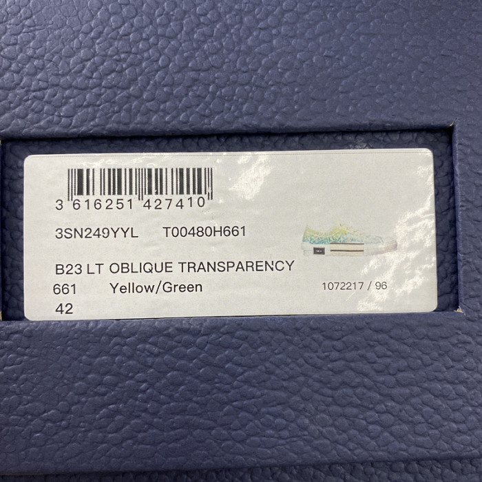 B23 OBLIQUE LOW TOP SNEAKERS T00480H099