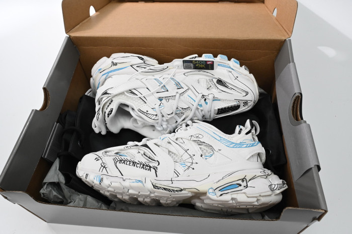 Ba*len*cia*ga tess s.black graffiti art 542436 w3sra 9014