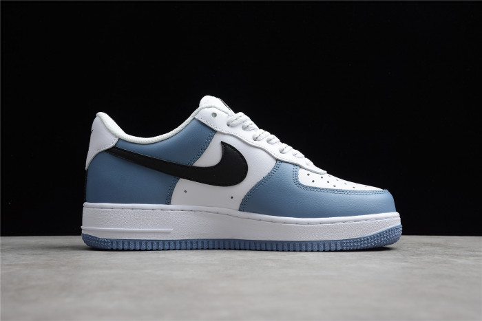 Nike Air Force 1 07 Low White Sky Blue Black CQ5059-109
